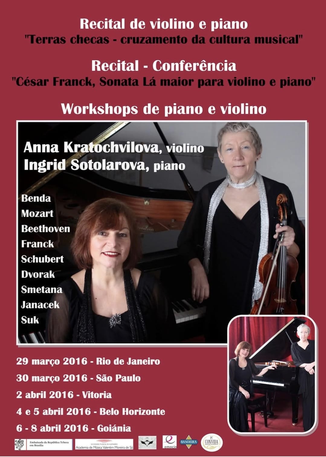 Brazil Tour — Violin and Piano